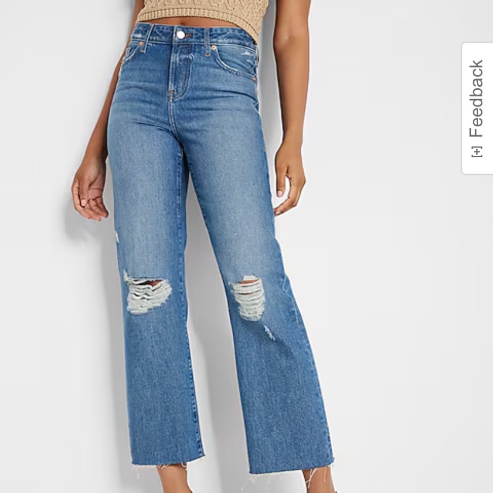 Express mid rise 90’s jean